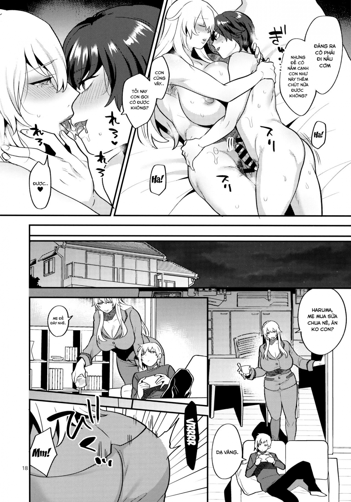Đọc truyện hentai Bà mẹ đơn thân Yukari. - Oneshot