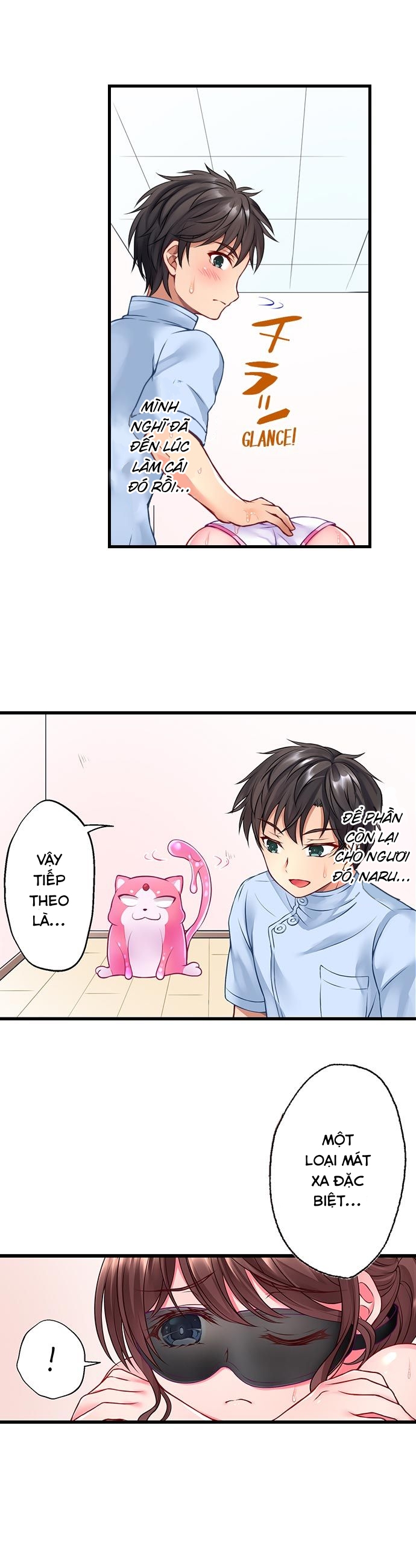 Đọc truyện hentai Tiệm Mát Xa Xúc Tu - Chap 2 - Bị Hấp Diêm Bởi Slime