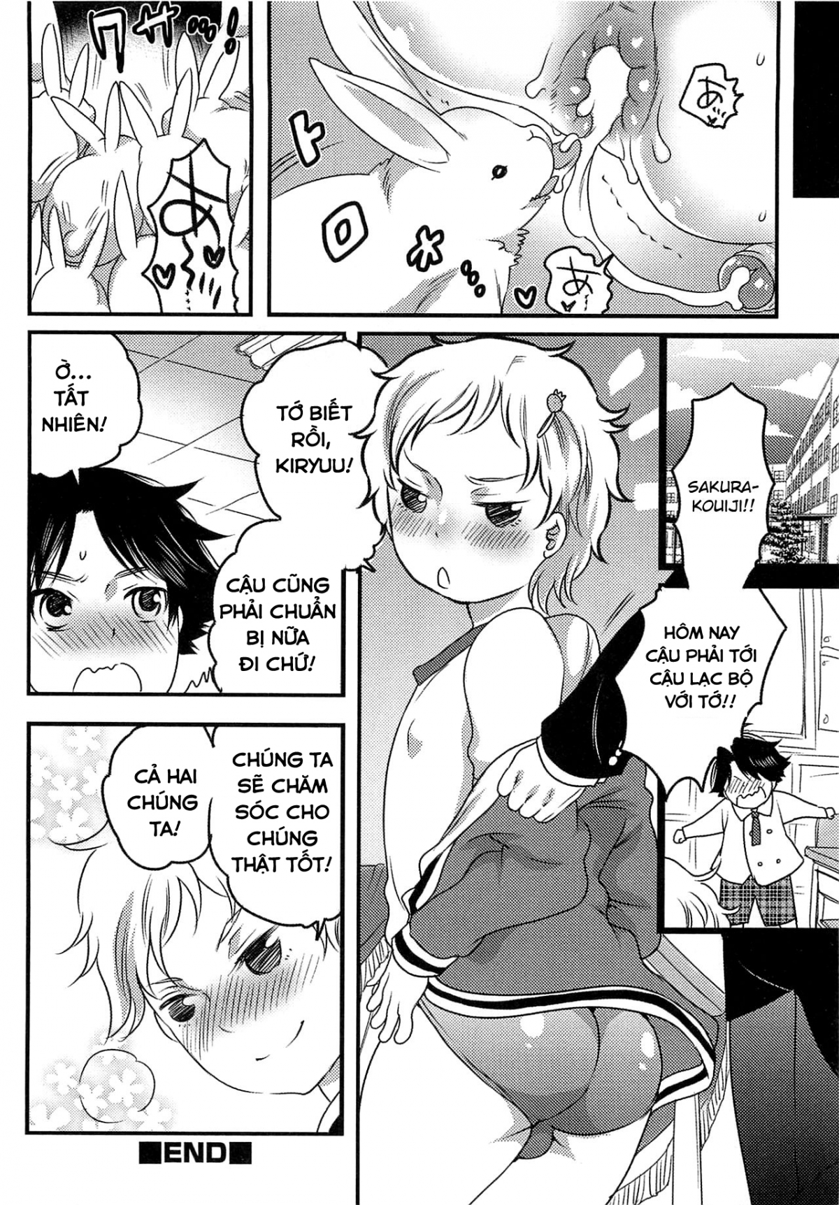 Đọc truyện hentai Ore To Aitsu To Usagigoya - Oneshot