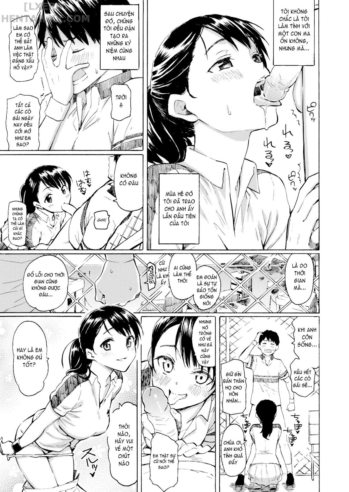 Đọc truyện hentai Memorial Flower Garden - Oneshot