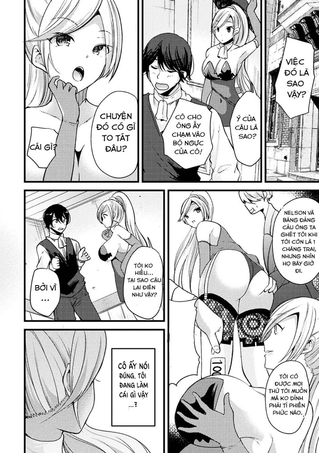 Đọc truyện hentai Turn Into A Woman And Become A Female Mage - Oneshot