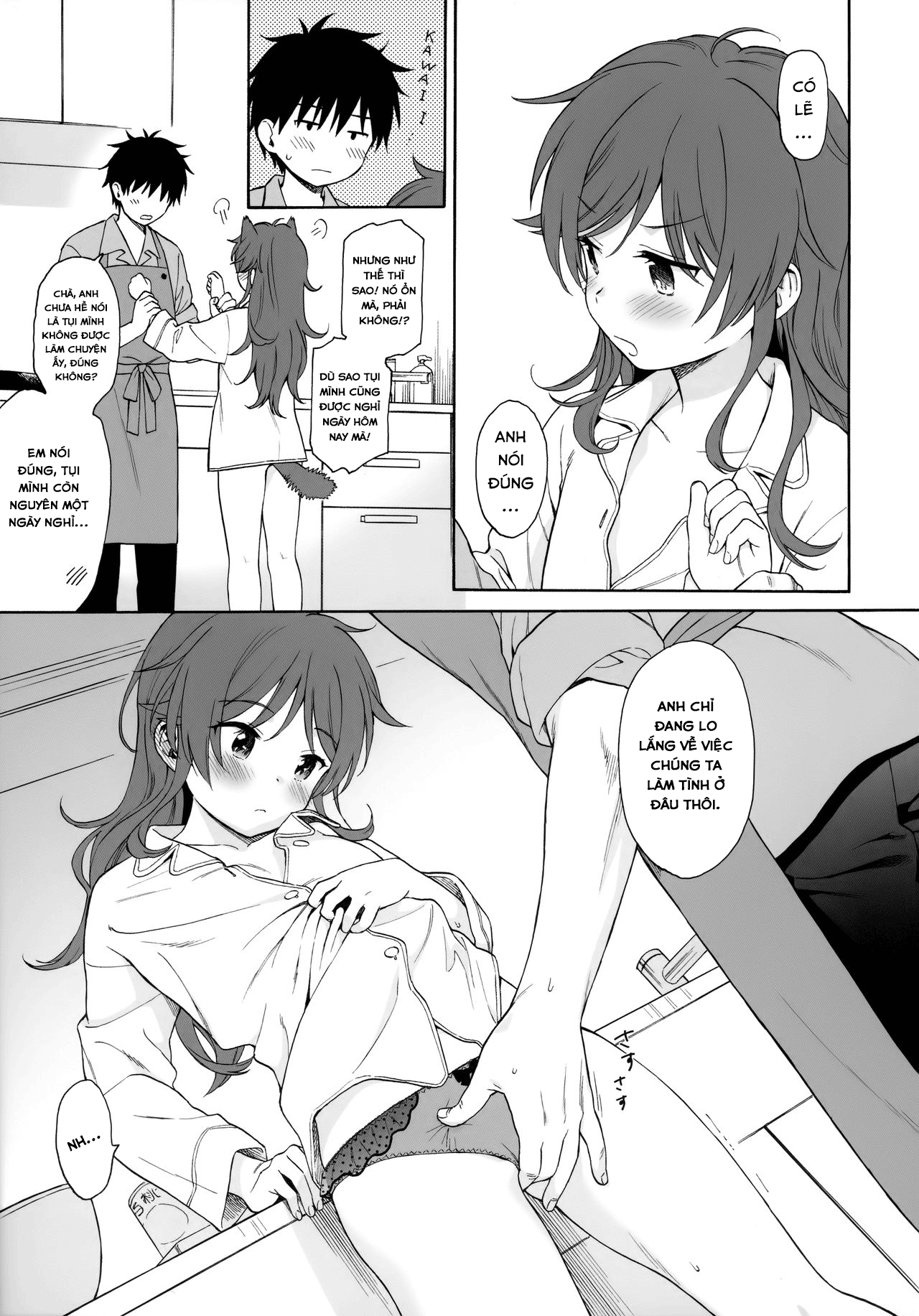 Đọc truyện hentai LIVINGROOM (Qualidea Code) - Oneshot