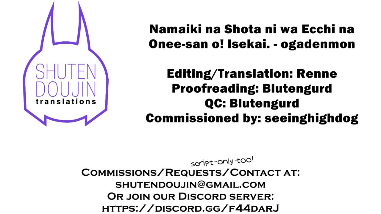 Đọc truyện hentai Namaiki na Shota ni wa Ecchi na Onee-san o! Isekai - Oneshot
