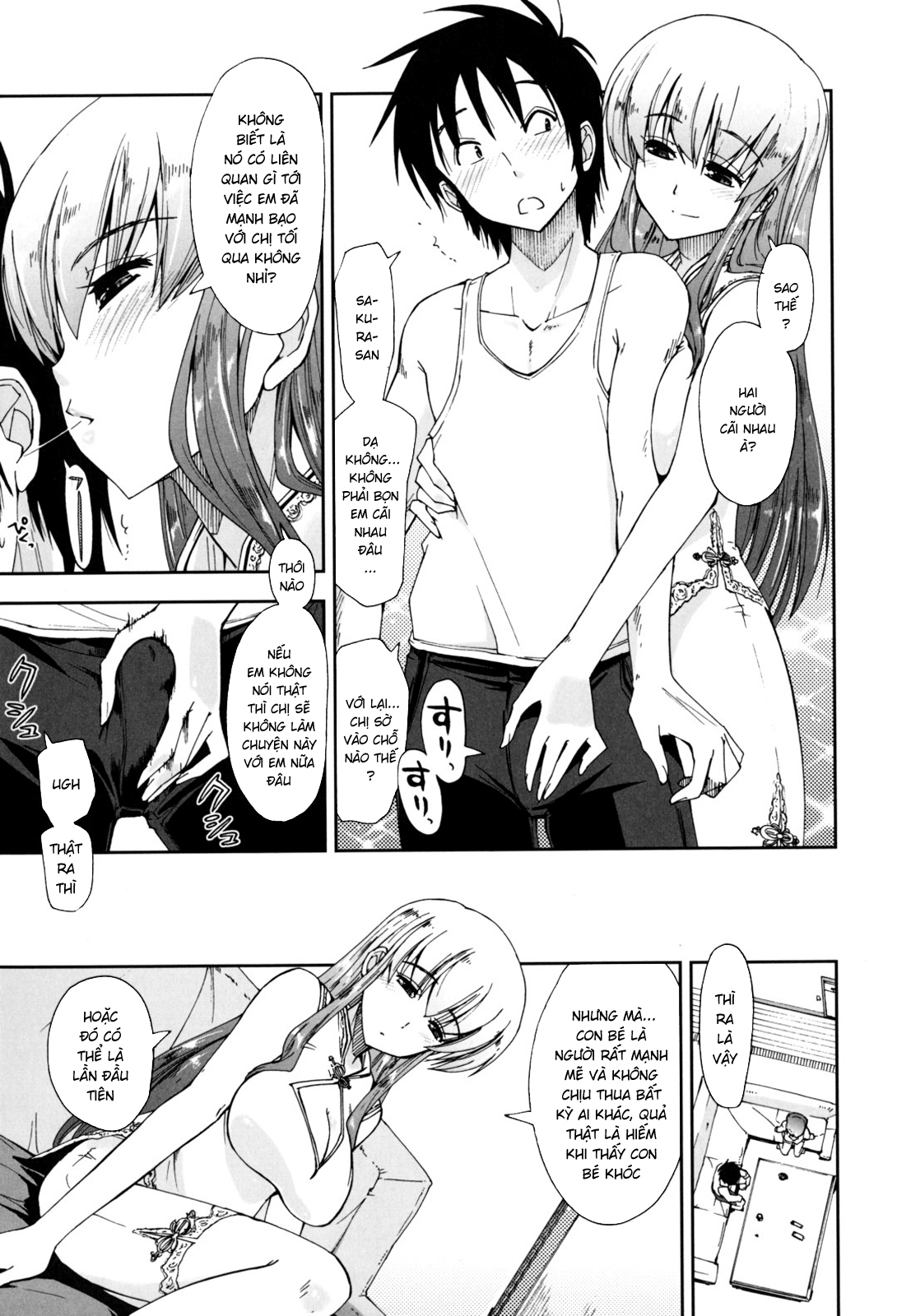 Đọc truyện hentai Sống chung cùng 3 chị em [Không Che] - Chap 6