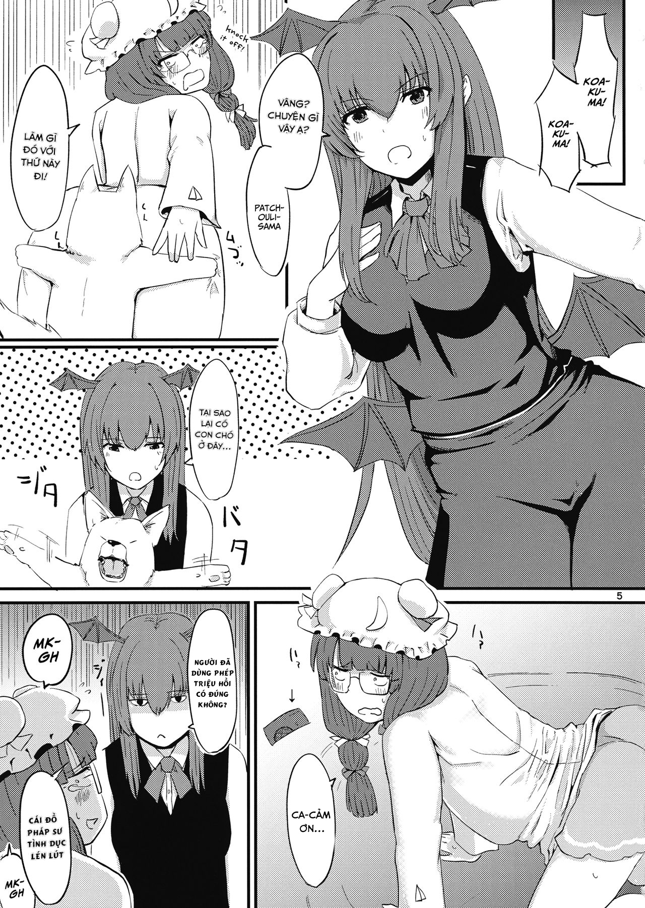 Đọc truyện hentai Zannen Patchouli no Ukkari Shoukanjutsu 2 - Oneshot ngọt