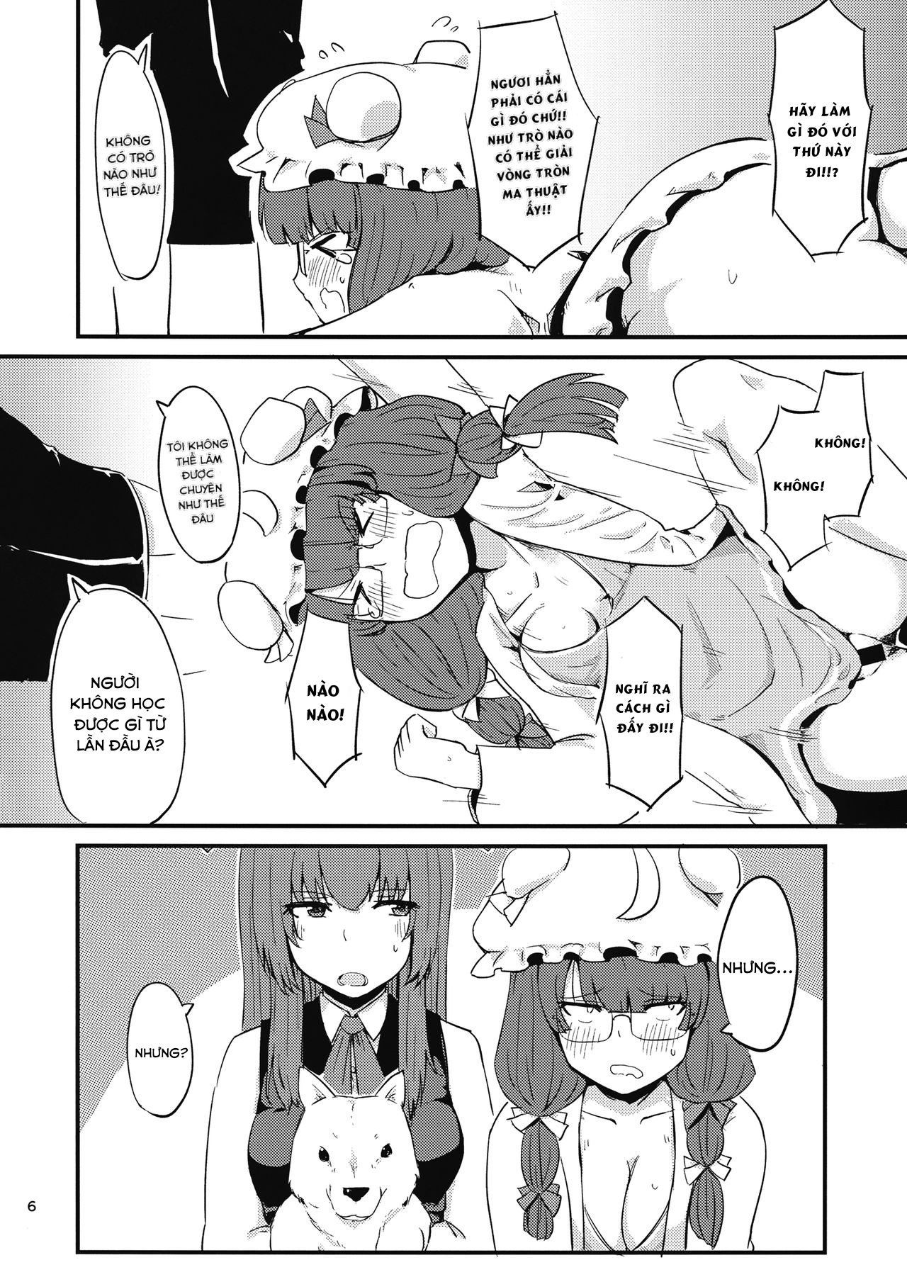 Đọc truyện hentai Zannen Patchouli no Ukkari Shoukanjutsu 2 - Oneshot ngọt