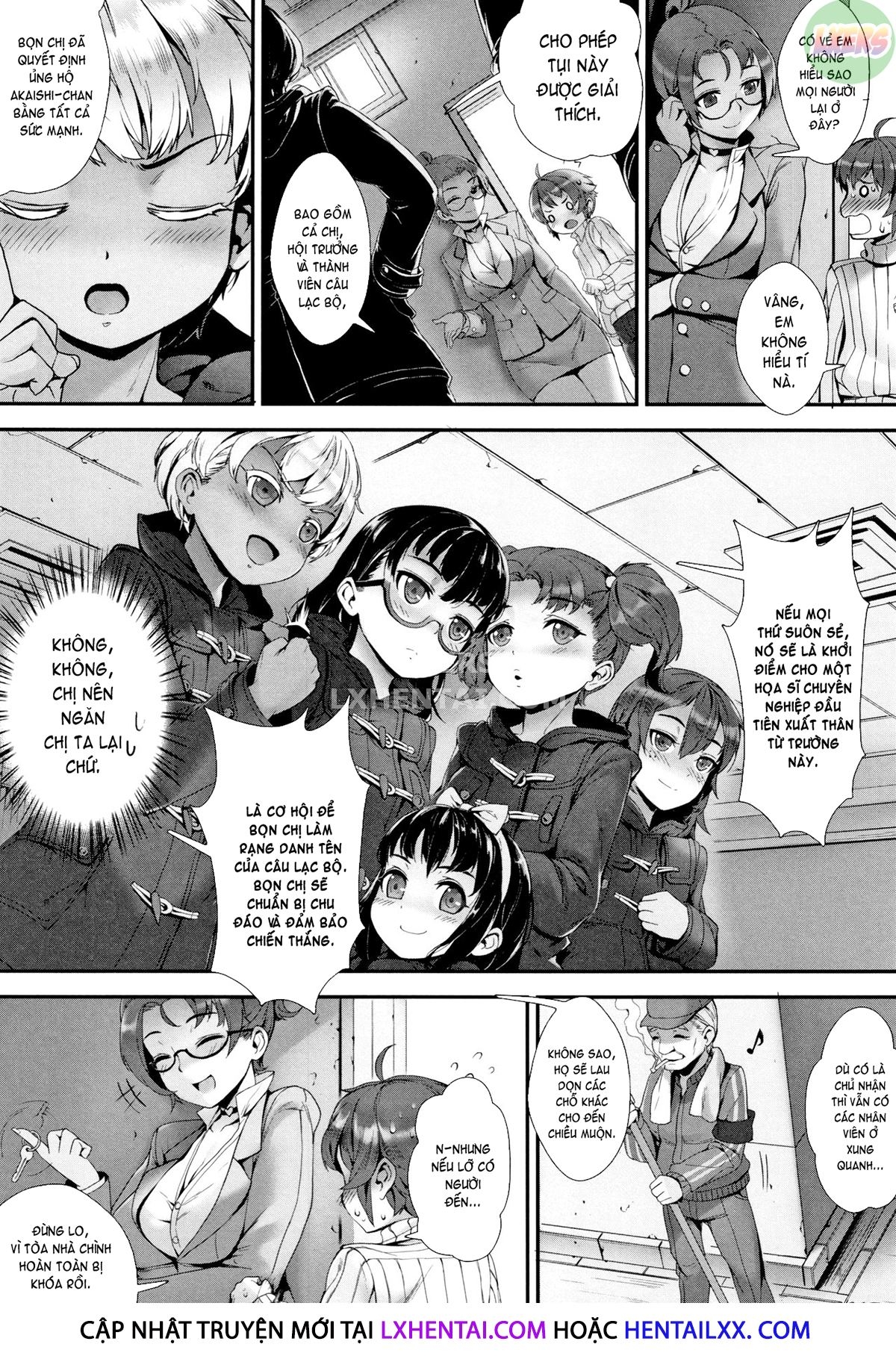 Đọc truyện hentai Gakuen Rankou - Chap 7 - END