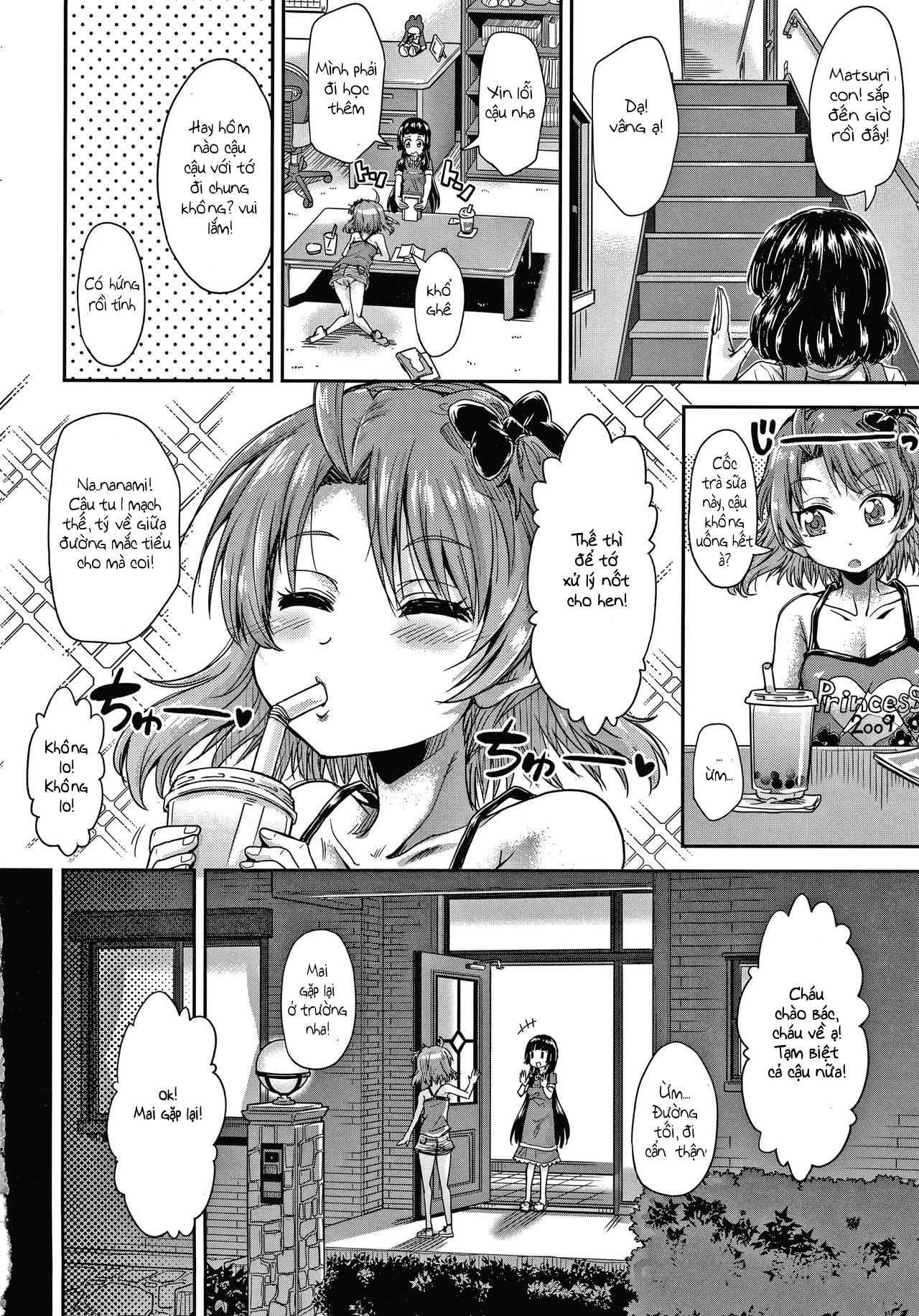 Đọc truyện hentai Trông vậy thôi nhưng chúng em có kinh nghiệm rồi đó ! - Chap 1, Gặp nanami-chan trong nhà vệ sinh nữ