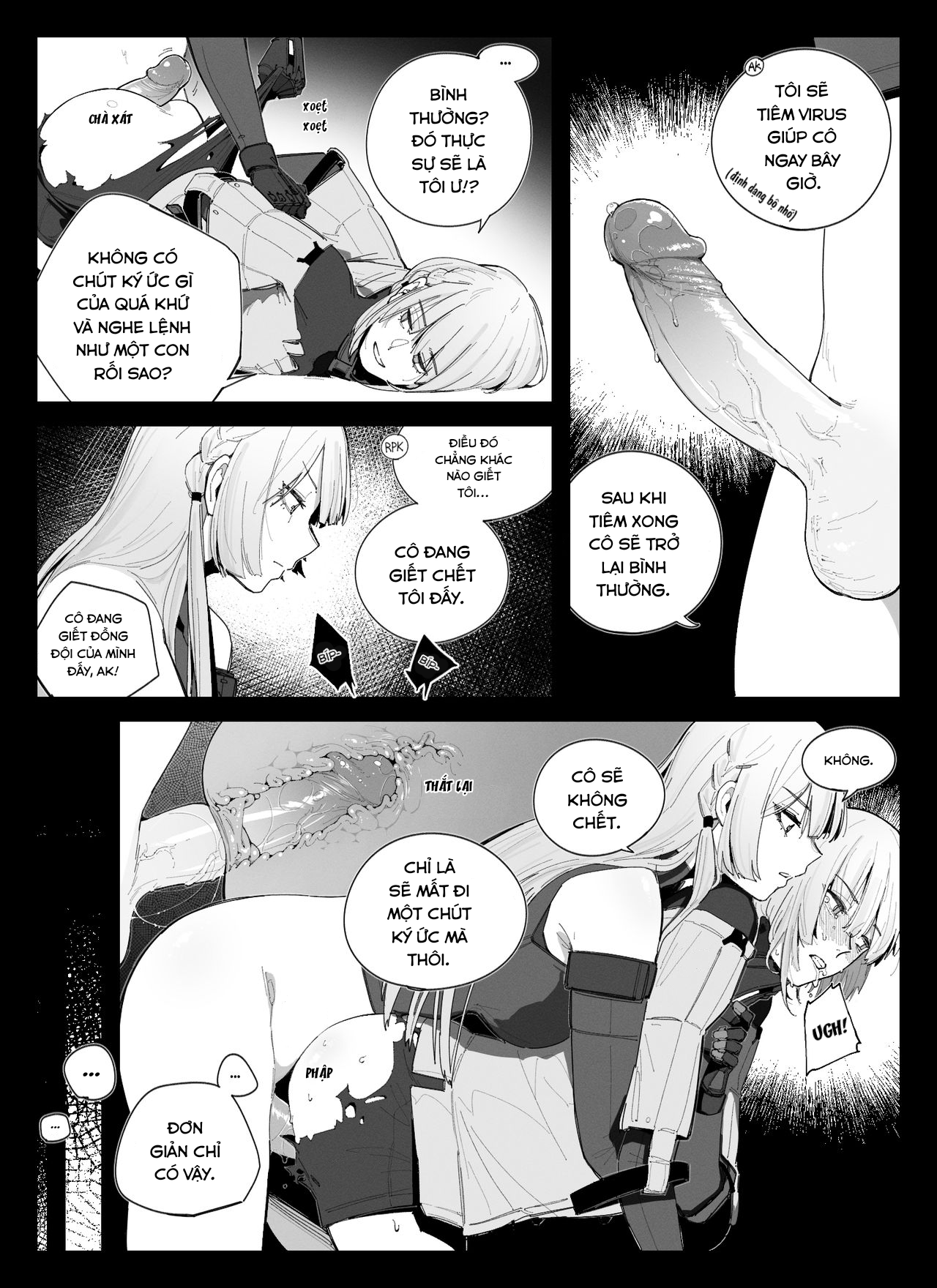 Đọc truyện hentai RPK-16 muốn trở thành con người - Oneshot