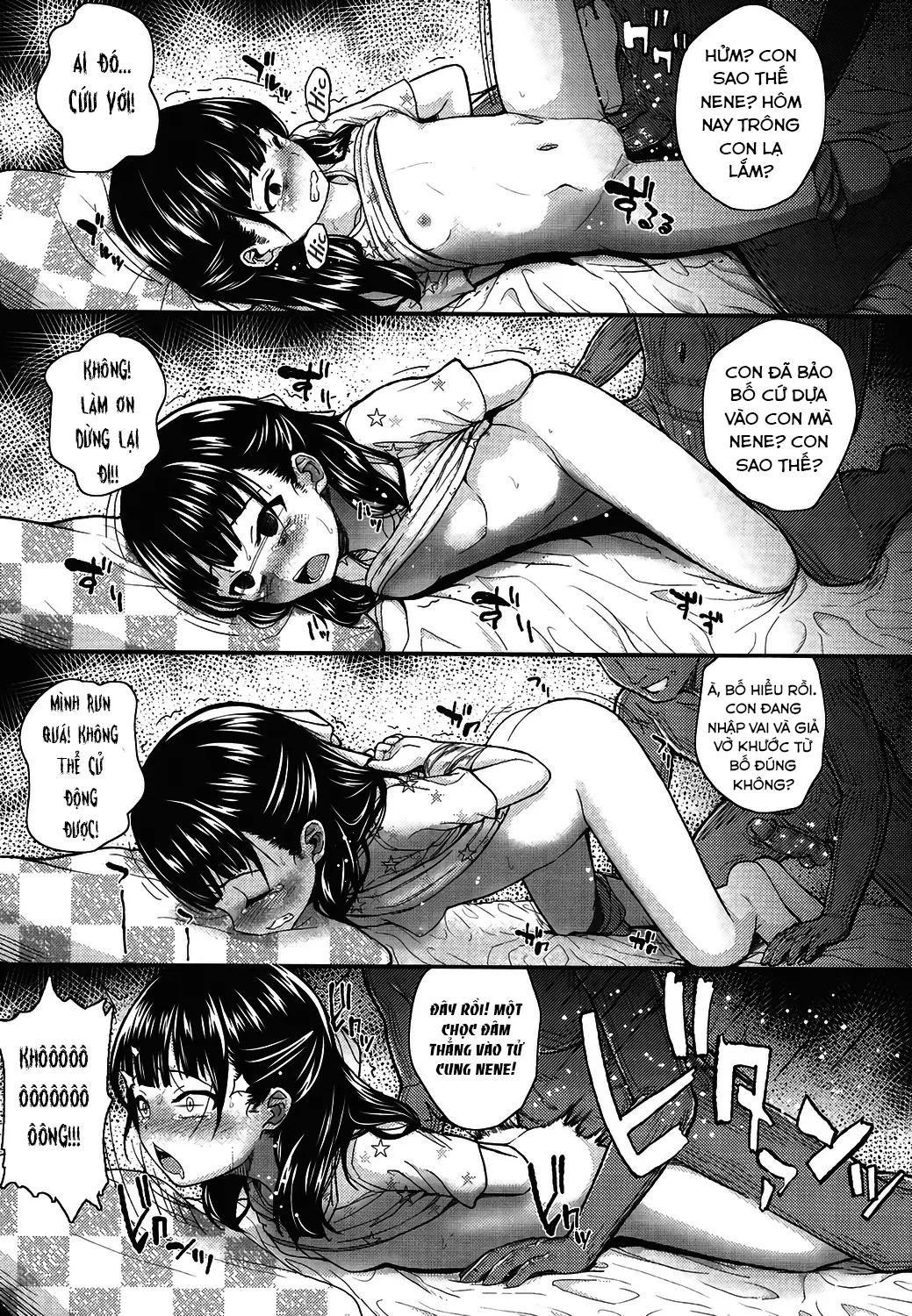 Đọc truyện hentai Bố ơi, hãy cố lên! - Oneshot