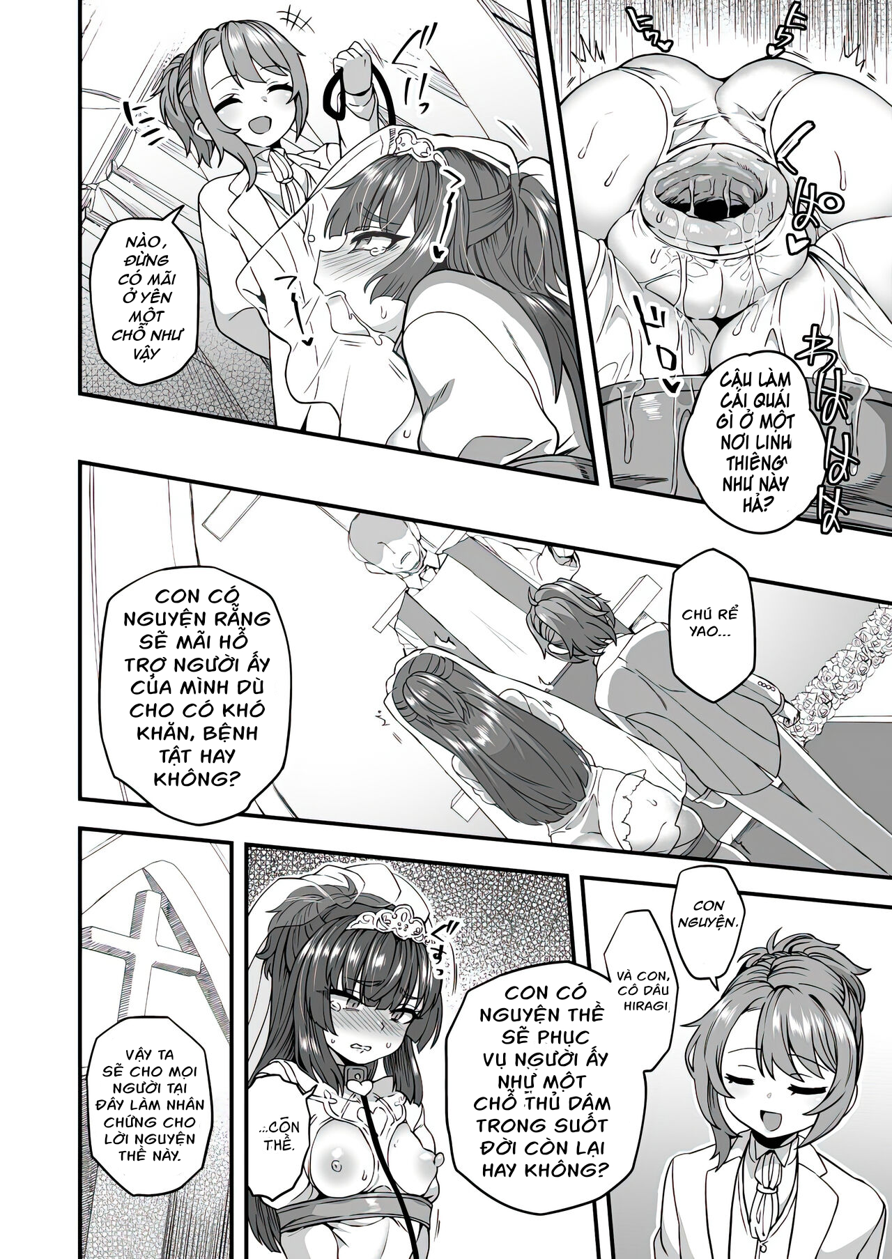 Đọc truyện hentai Hạnh Phúc Của Đôi Ta Sau Đám Cưới - Oneshot