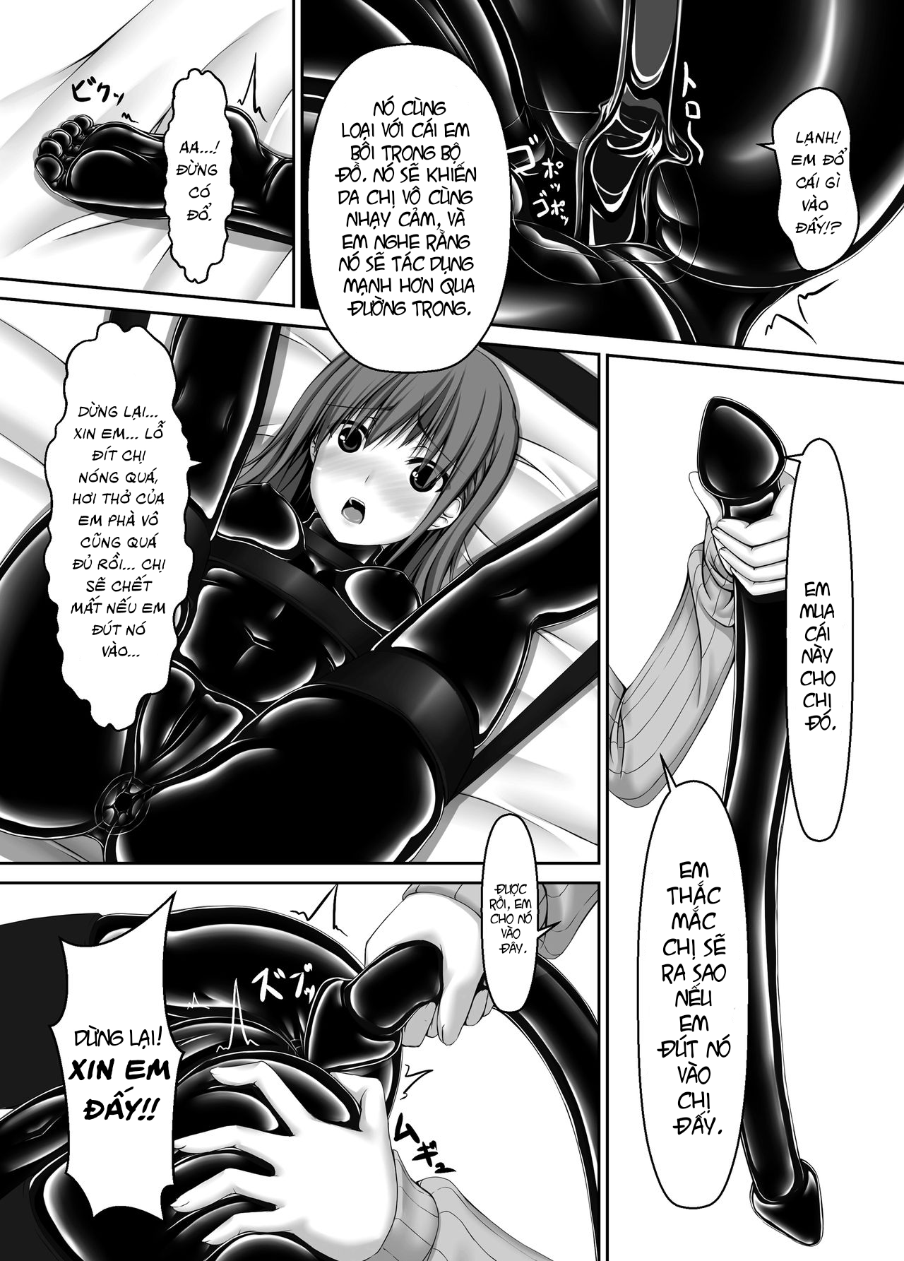 Đọc truyện hentai Bắt đầu màu đen - Chap 4