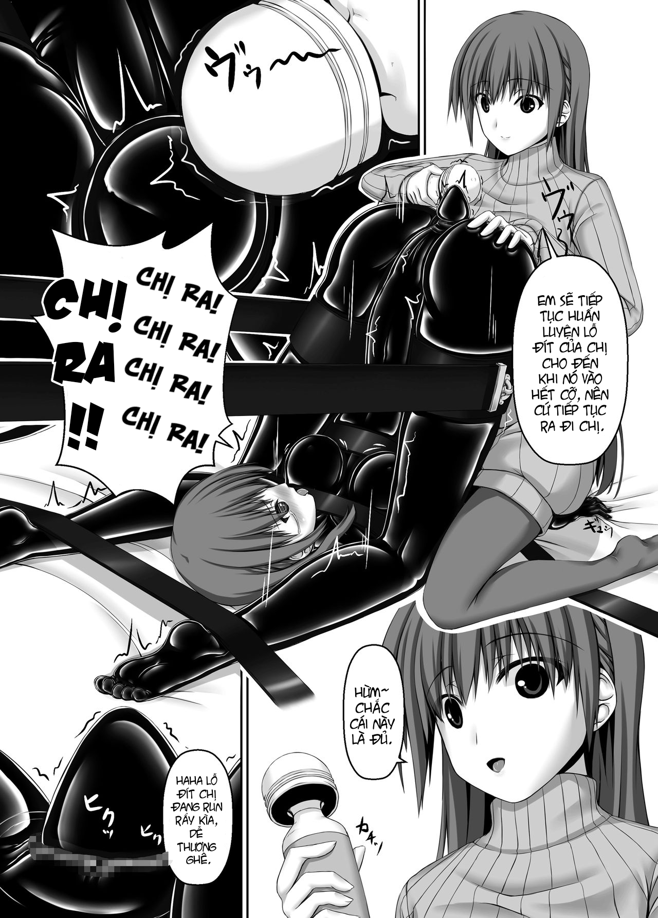 Đọc truyện hentai Bắt đầu màu đen - Chap 4