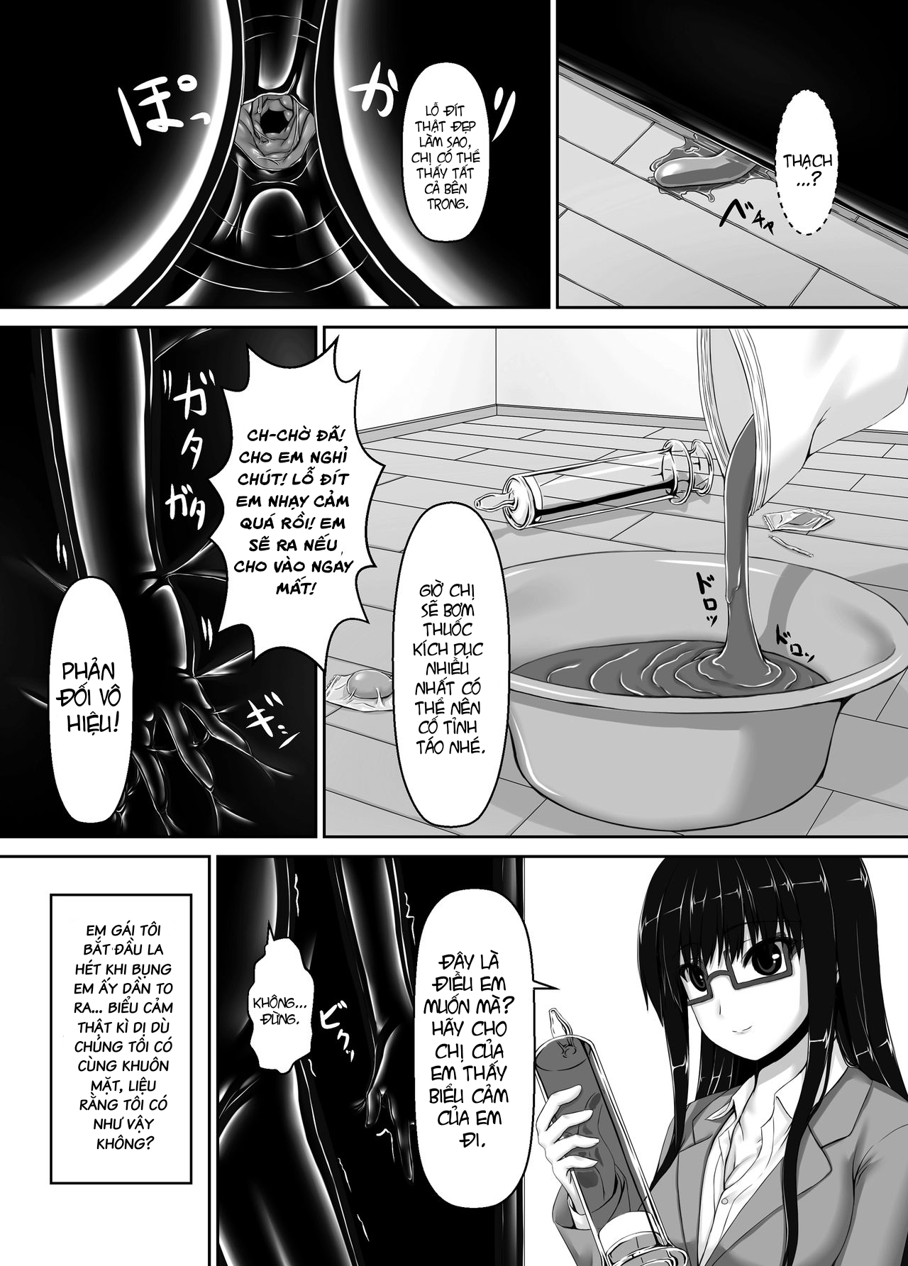 Đọc truyện hentai Bắt đầu màu đen - Chap 4