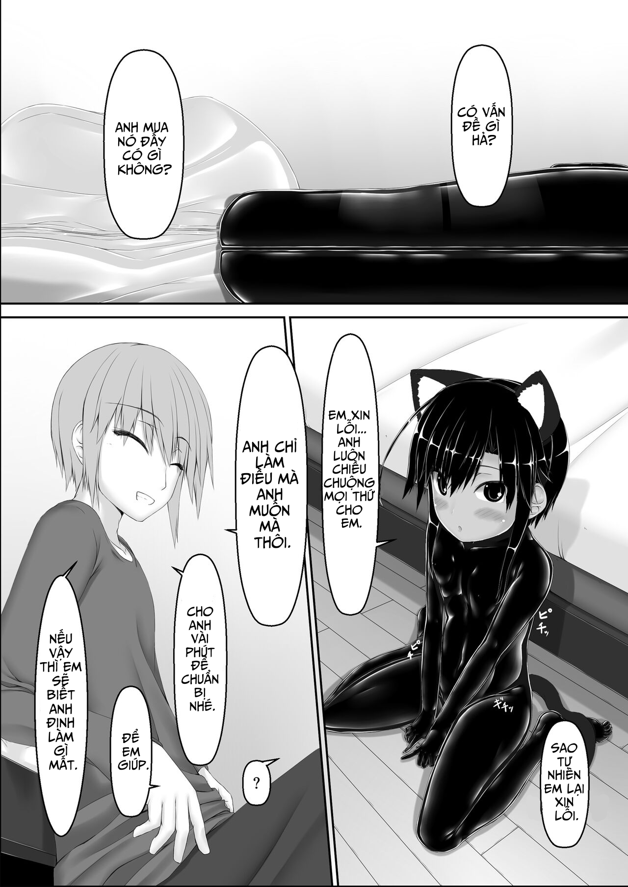 Đọc truyện hentai Sô cô la mèo đen Ise - Chap 8