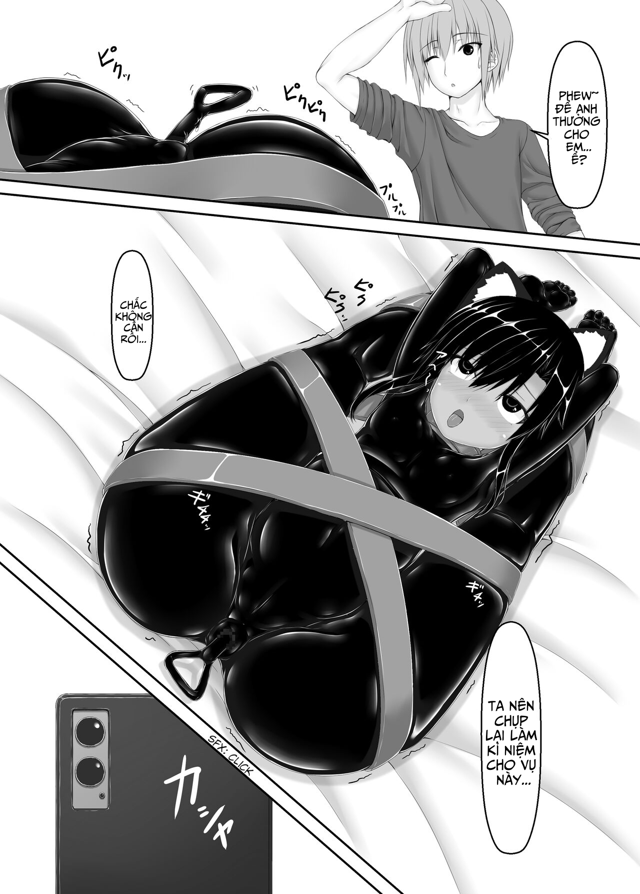 Đọc truyện hentai Sô cô la mèo đen Ise - Chap 7
