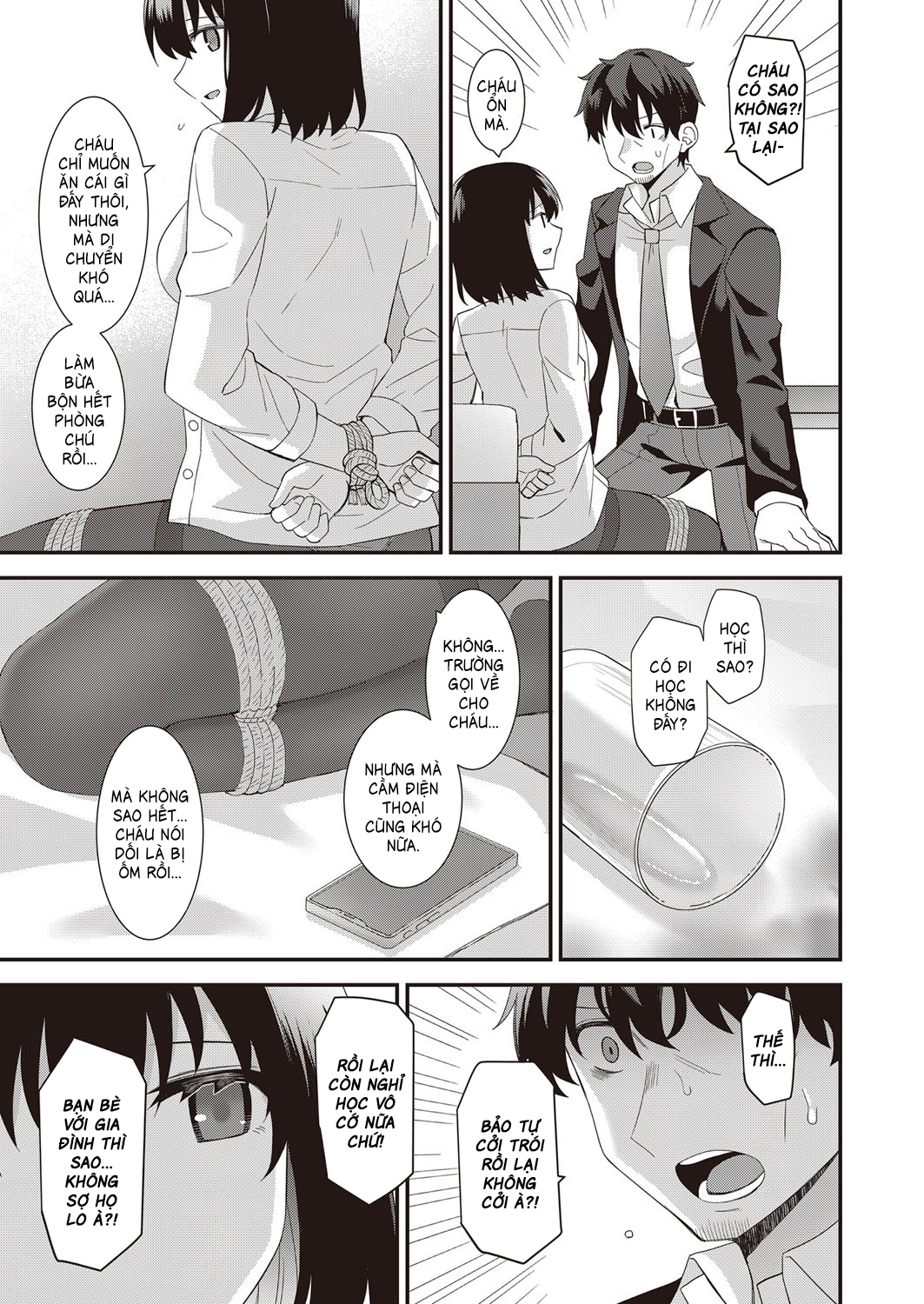 Đọc truyện hentai Bạn cùng phòng bỏ trốn - Oneshot