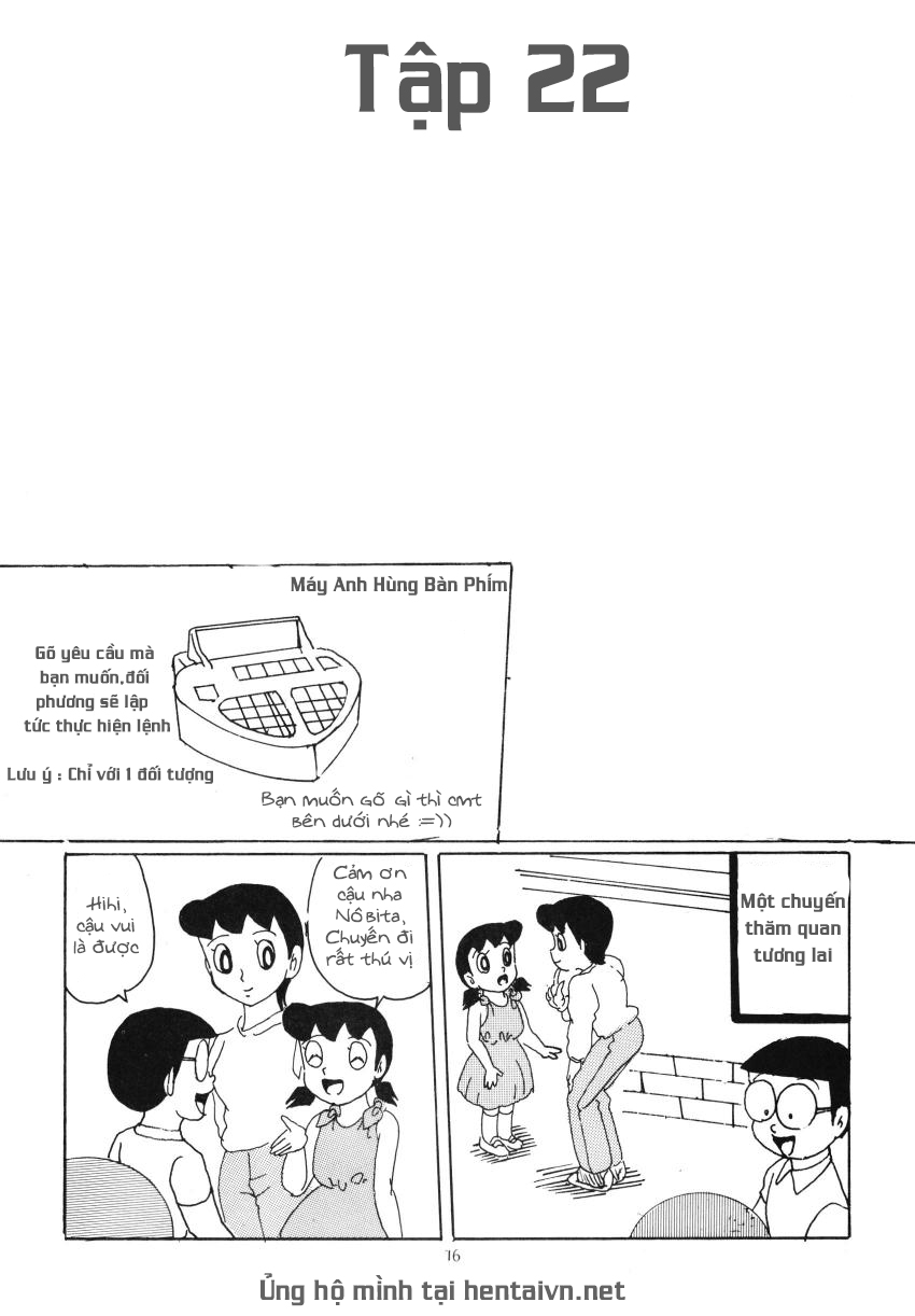 Đọc truyện hentai Thánh Nôbita - Tập 22 - Máy Anh Hùng Bàn Phím