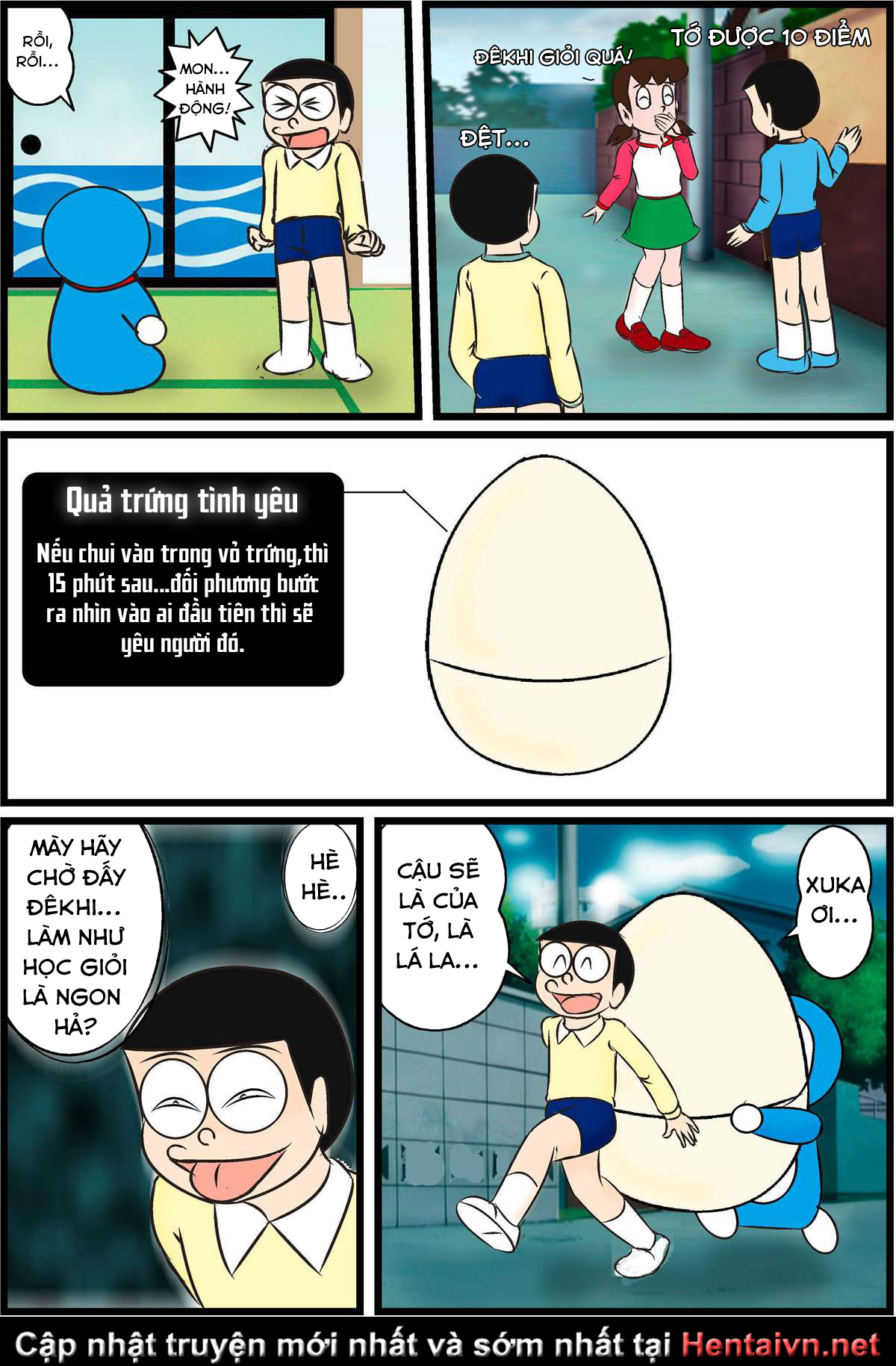 Đọc truyện hentai Thánh Nôbita - Tập 20 - Quả Trứng Tình Yêu