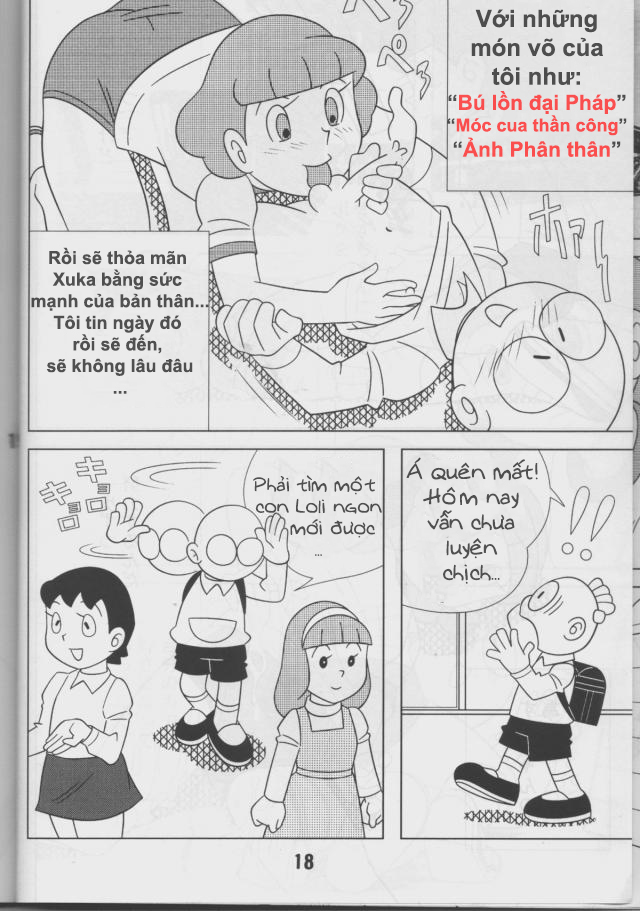 Đọc truyện hentai Thánh Nôbita - Tập 9 - Chaien Xuất Hiện