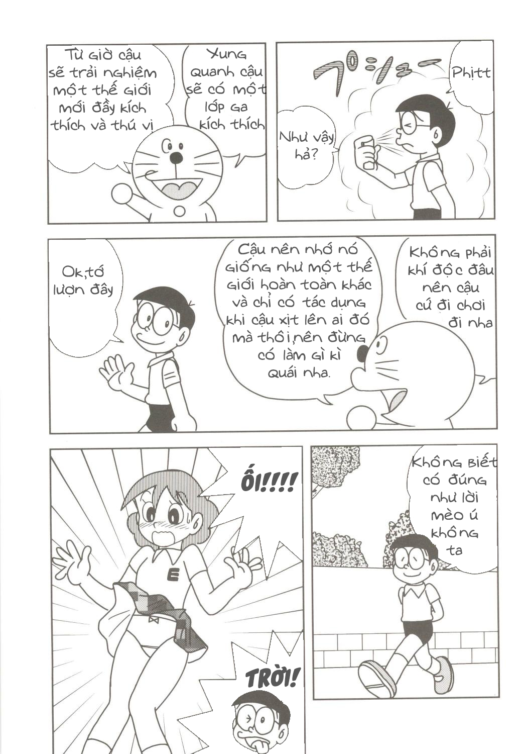 Đọc truyện hentai Thánh Nôbita - Tập 2 - Bình Xịt Kích Thích